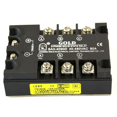 Mikroprosesor 40A 120v Solid State Relay untuk kontrol daya rendah